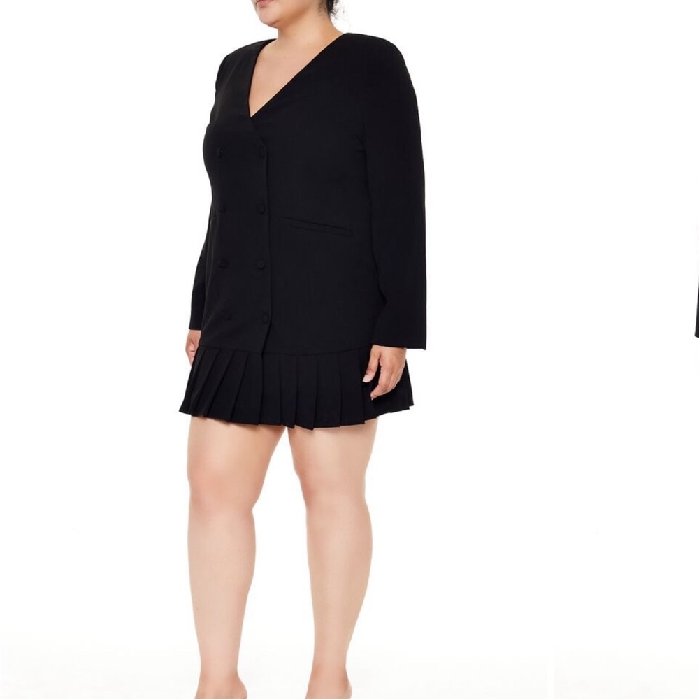 Forever 21 Plus Size Blazer Mini Dress
Color: Black Size: 2X - Picture 3 of 5